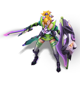 Battle Lion Leona Emerald chroma