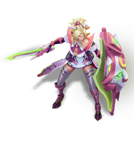 Battle Lion Leona Rose Quartz chroma