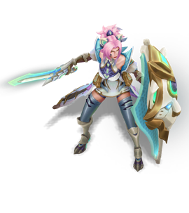 Battle Lion Leona Pearl chroma