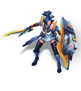 Battle Lion Leona Nightwire chroma