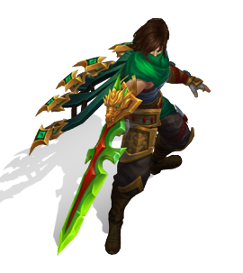 Dragonblade Talon Emerald chroma