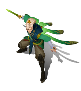 Enduring Sword Talon Emerald chroma