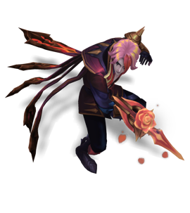 Withered Rose Talon Ruby chroma