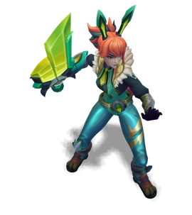 Battle Bunny Prime Riven Emerald chroma