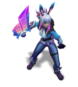 Battle Bunny Prime Riven Sapphire chroma